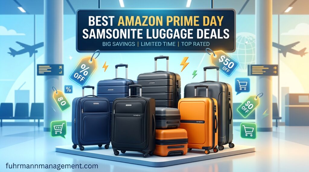 Best Amazon Prime Day Samsonite Luggage Deals