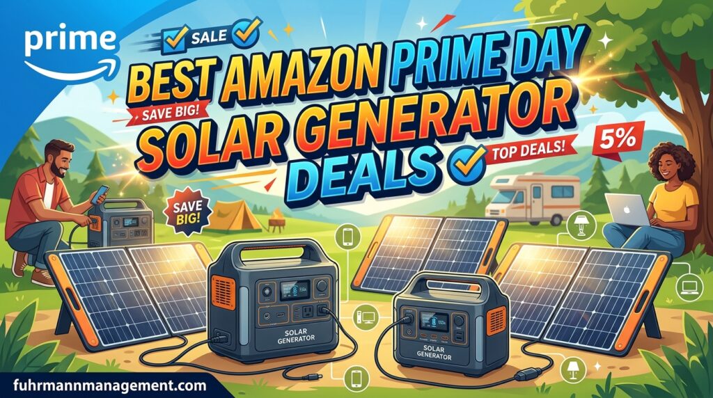 Best Amazon Prime Day Solar Generator Deals