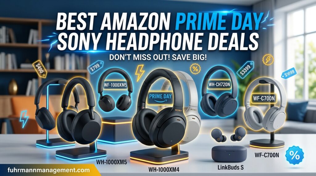 Best Amazon Prime Day Sony Headphone Deals