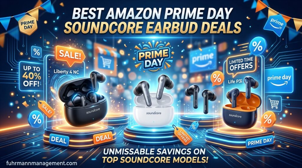 Best Amazon Prime Day Soundcore Earbud Deals