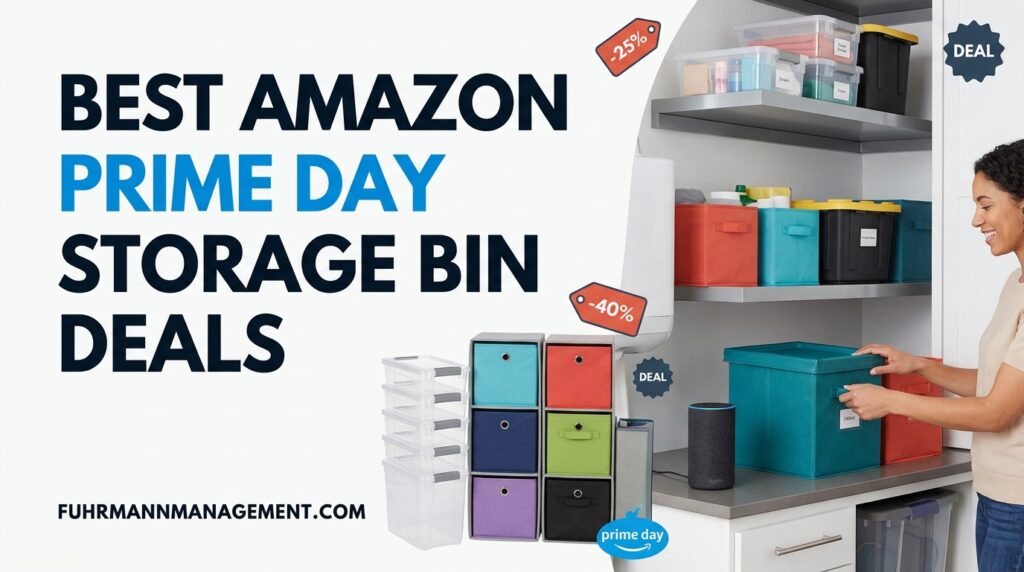 Best Amazon Prime Day Storage Bin Deals