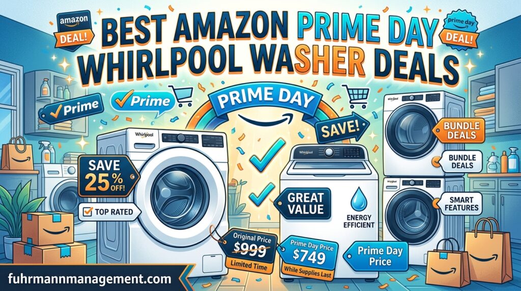 Best Amazon Prime Day Whirlpool Washer Deals