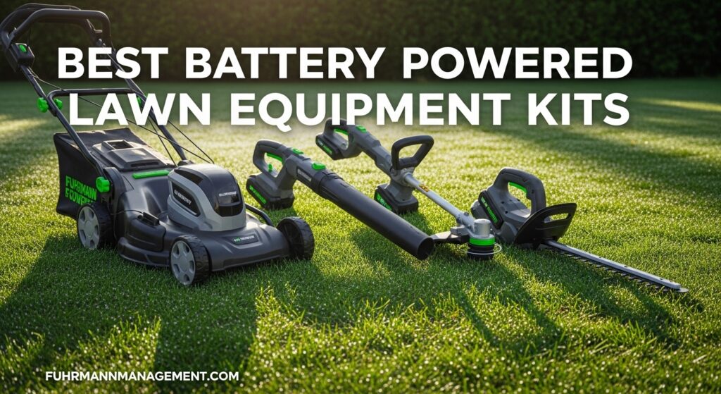 Best Battery Powered Lawn Equipment Kits