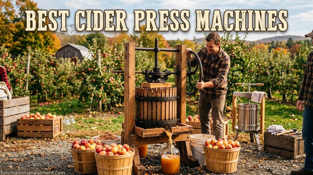 Best Cider Press Machines