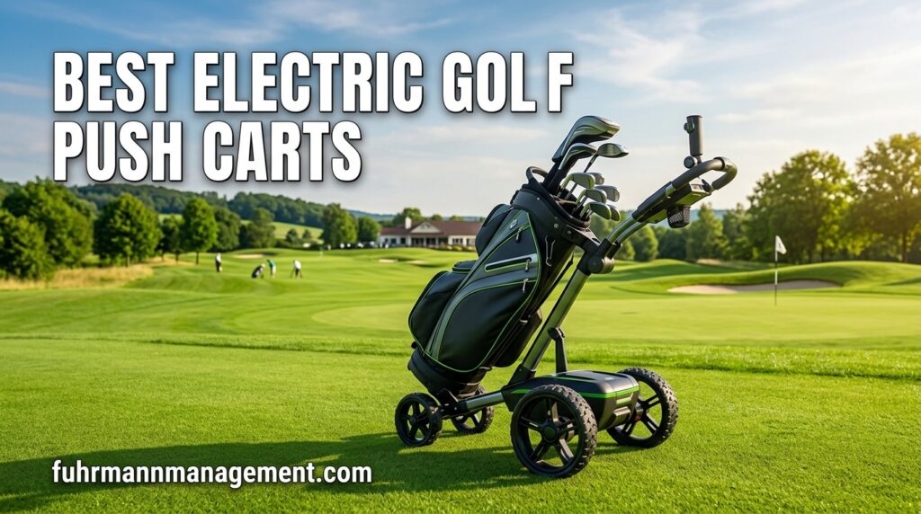 Best Electric Golf Push Carts