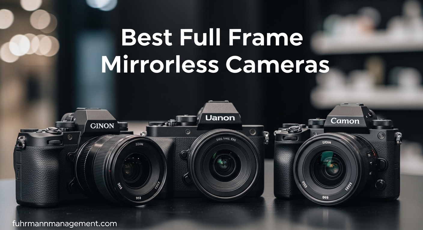 Best Full Frame Mirrorless Cameras