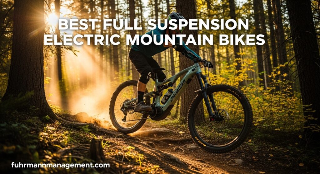 Best Full Suspension Electric Mountain Bikes