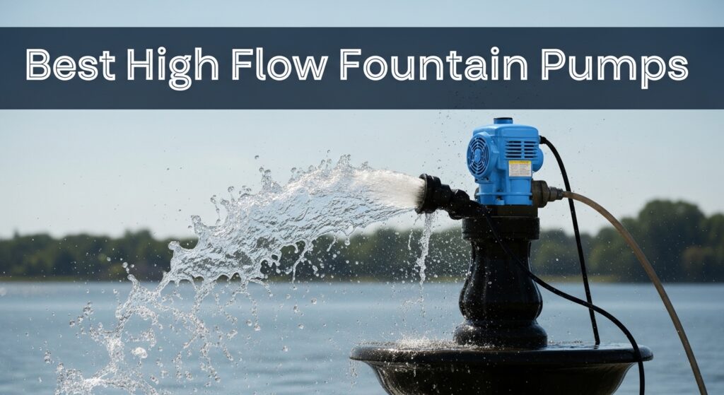 Best High Flow Fountain Pumps