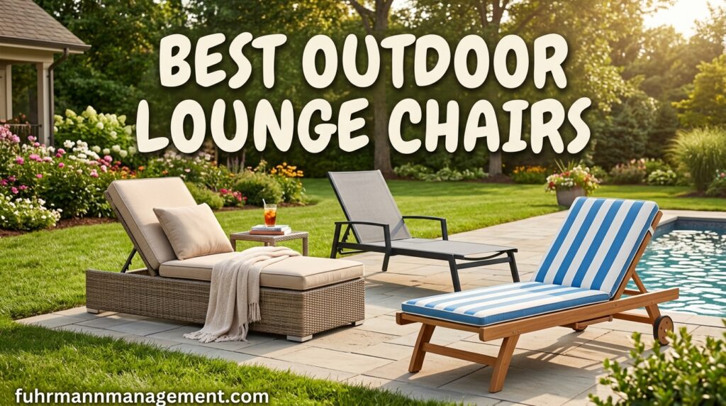 Best Outdoor Lounge Chairs