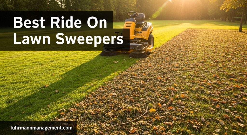 Best Ride On Lawn Sweepers