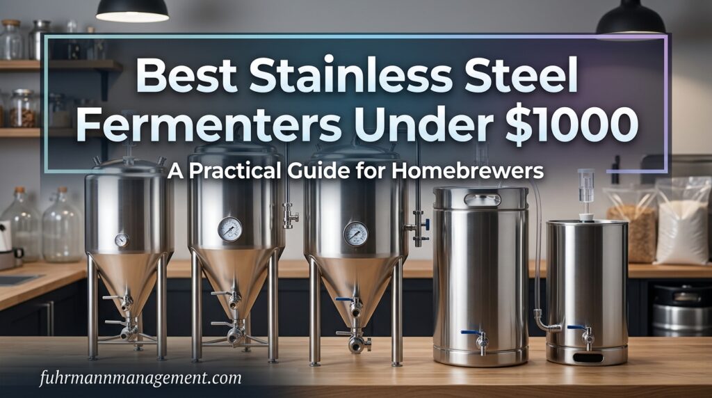 Best Stainless Steel Fermenters Under $1000