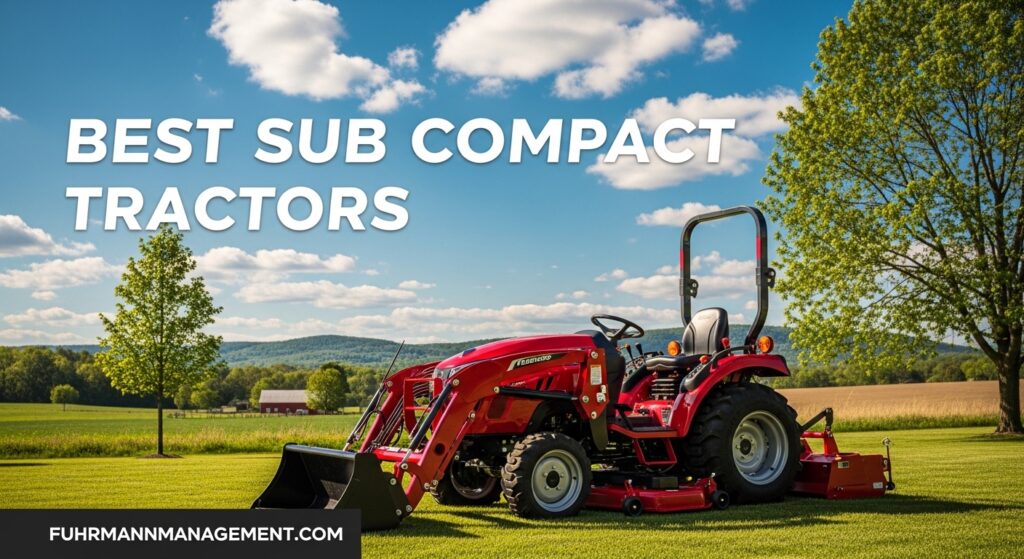 Best Sub Compact Tractors