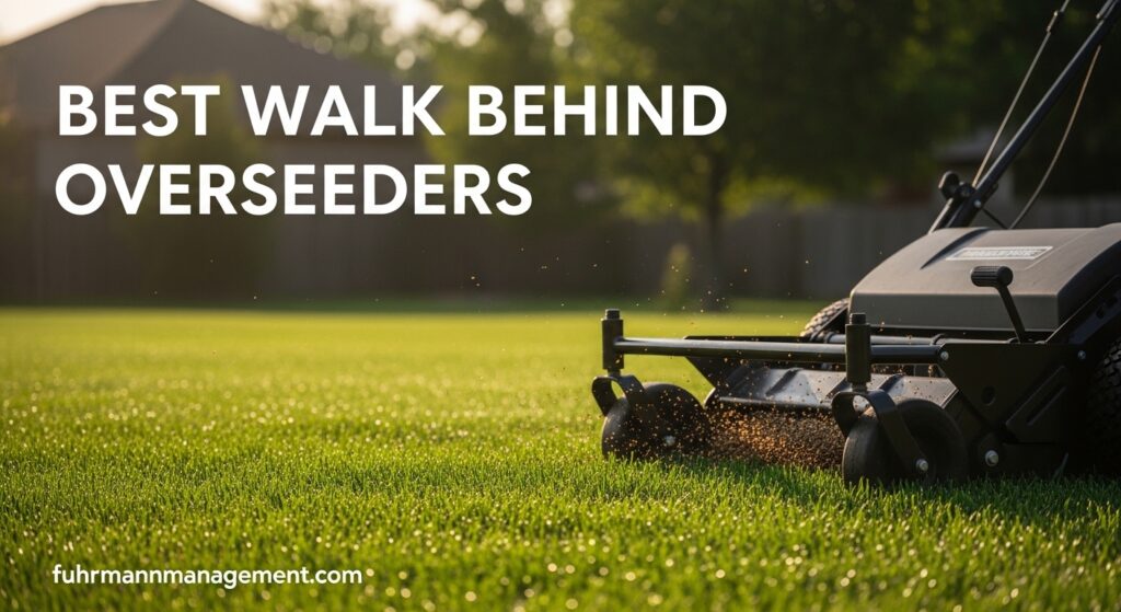 Best Walk Behind Overseeders