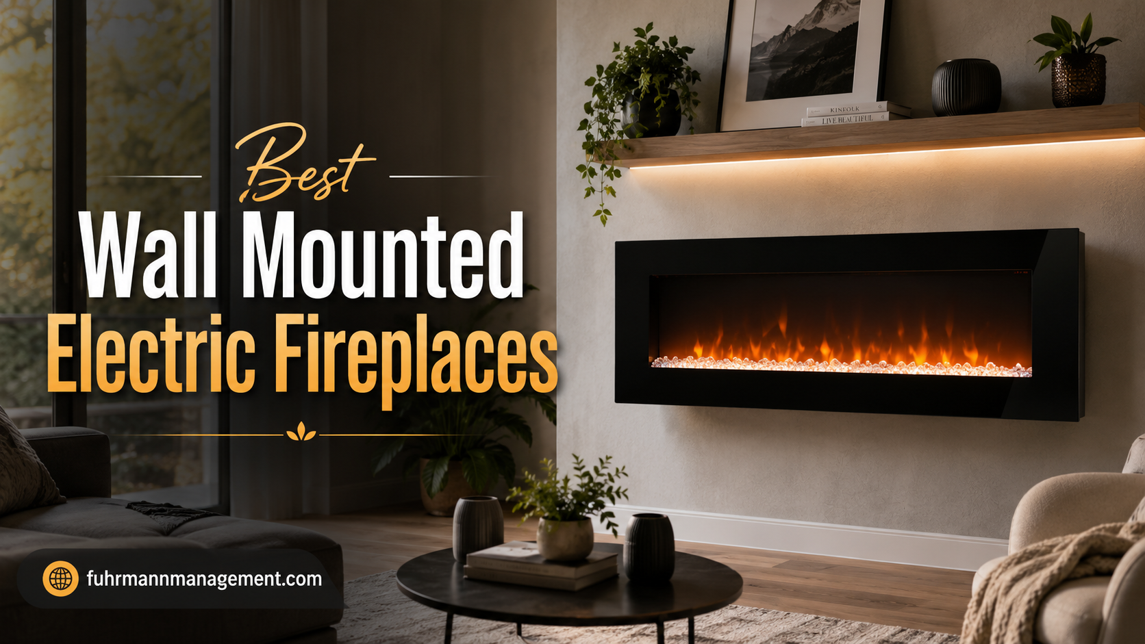 Best Wall Mounted Electric Fireplaces