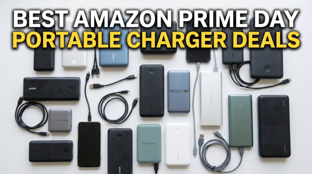 Best Amazon Prime Day Portable Charger Deals 2026