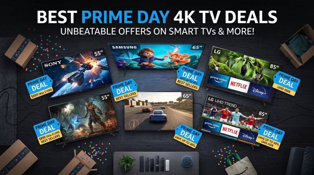Best Amazon Prime Day 4K TV Deals 2026
