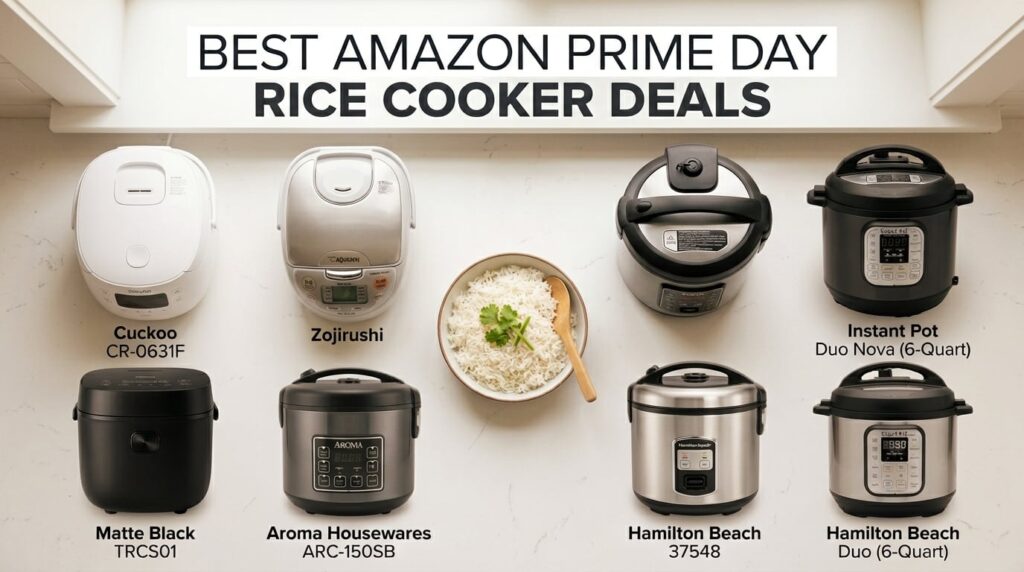 Best Amazon Prime Day Rice Cooker Deals 2026
