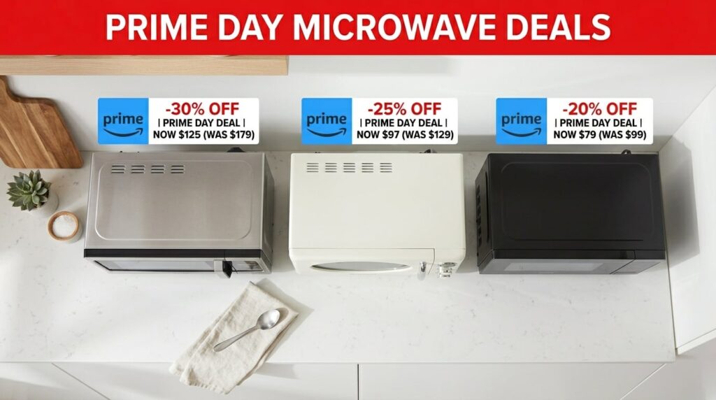 Best Amazon Prime Day Microwave Deals 2026