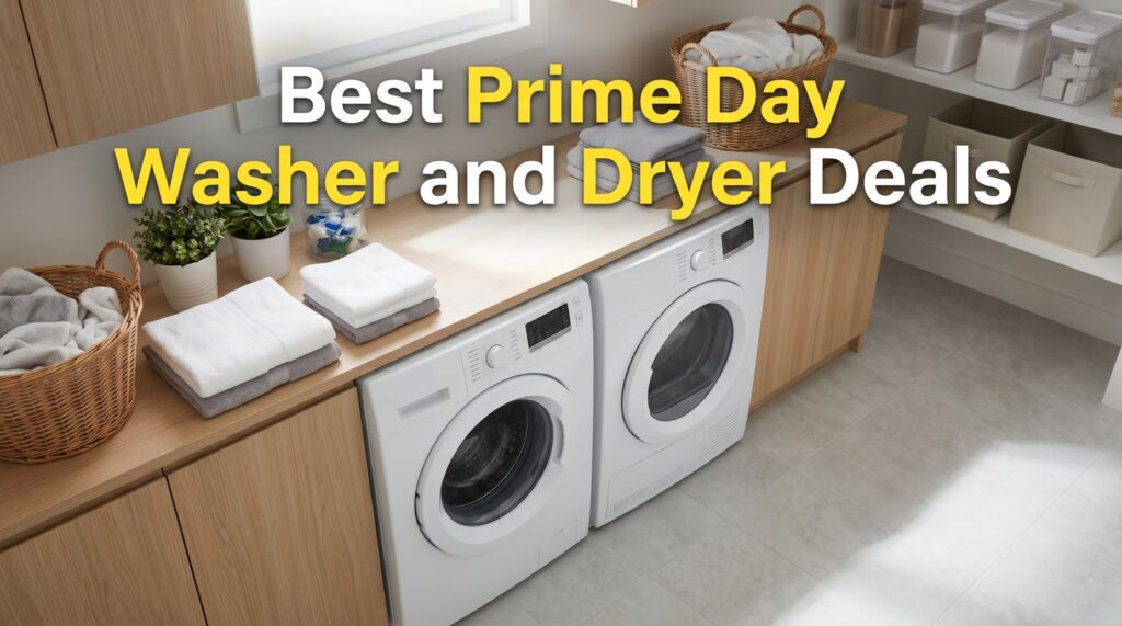 Best Amazon Prime Day Washer and Dryer Deals 2026
