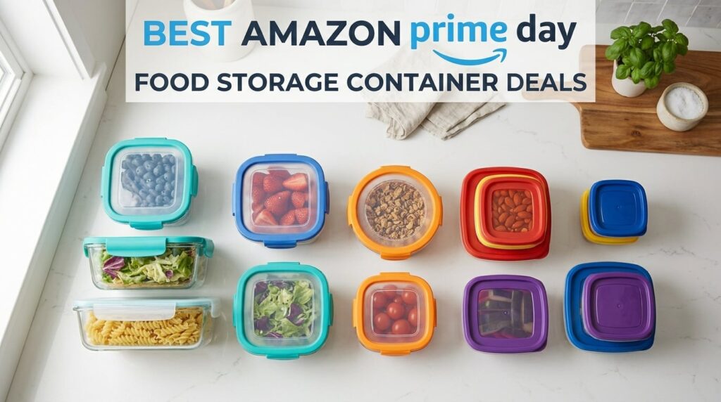 Best Amazon Prime Day Food Storage Container Deals 2026
