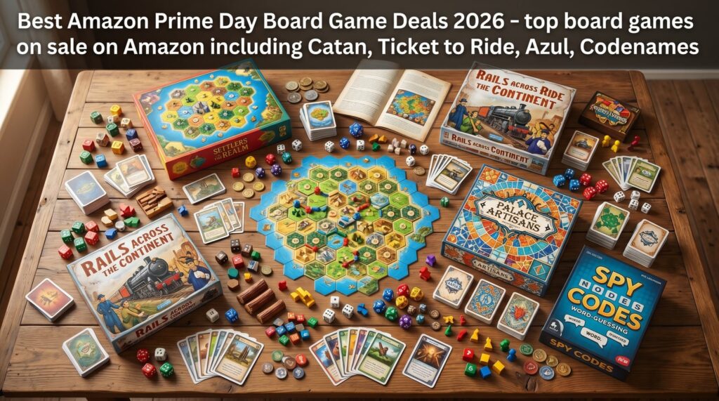 Best Amazon Prime Day Board Game Deals 2026