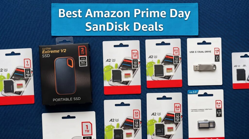 Best Amazon Prime Day SanDisk Deals 2026