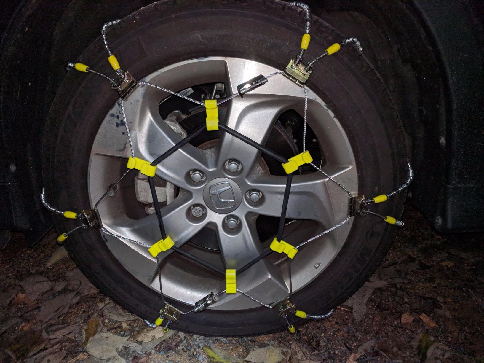 SCC SZ339 Shur Grip Super Z Passenger Car Tire Traction Chain - Set of 2 customer photo 2