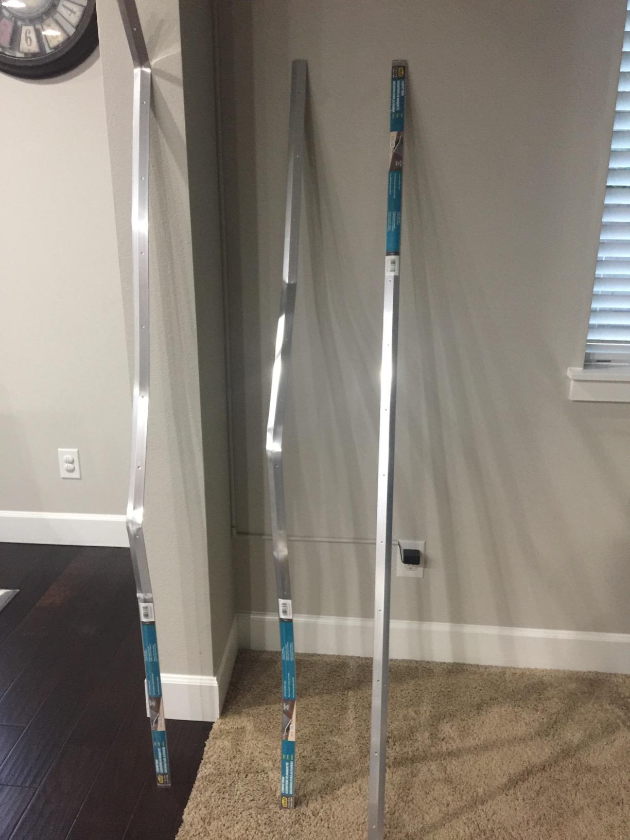 M-D Building Products 66092 1-3/8 In. X 36 In. Polished Aluminum Carpet Trim w/Screw Nails customer photo 1