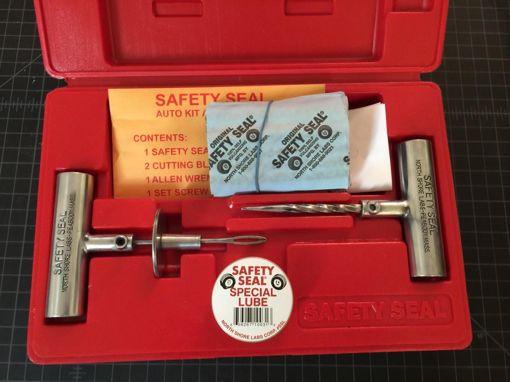 Safety Seal Tire Repair Kit Auto/LT Deluxe Kit, 30 Standard Repairs (4