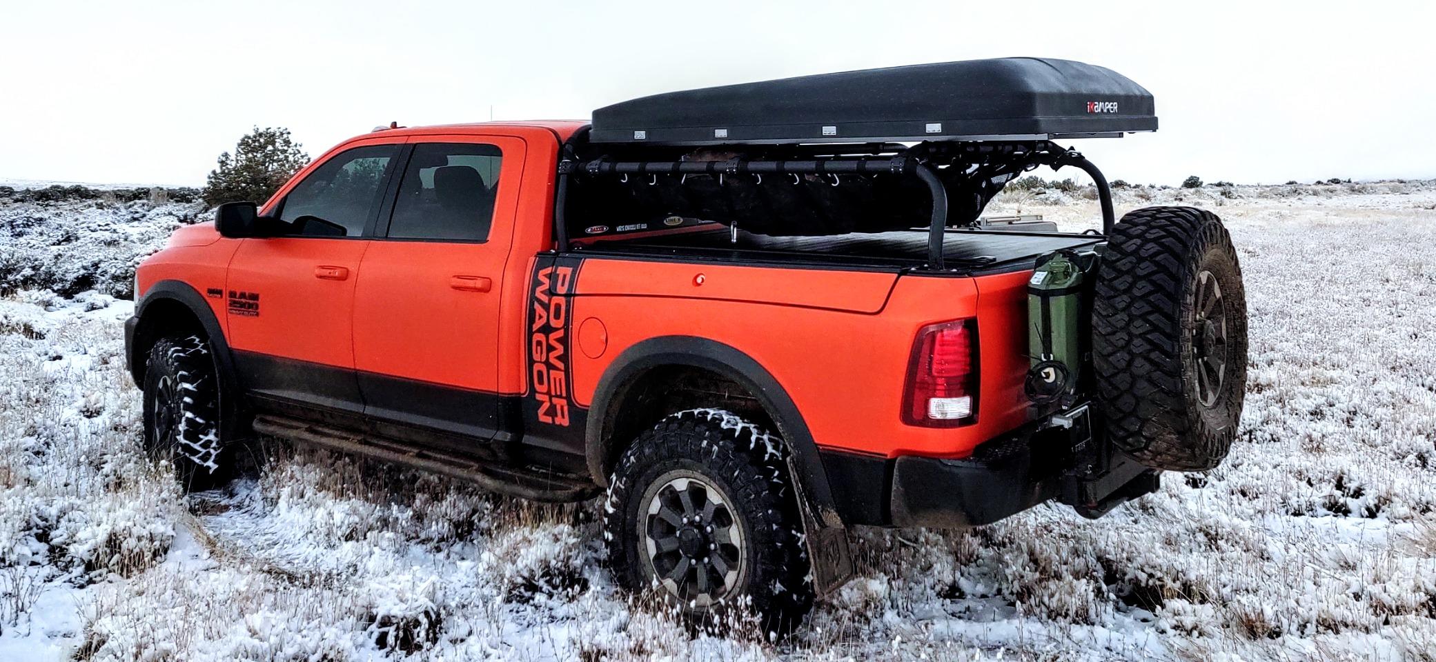 GLADIATOR CARGO NETS - Heavy Duty Cargo Net-(WLL): 1,500 lbs - Truck Accessory - Cargo Carrier - Truck Organizer - Truck Bed Cover - Trailer - Pickup - Boat - Jeep - SUV - 5ft Bed (SGN-100) 4.75' x 6' ft. customer photo 1