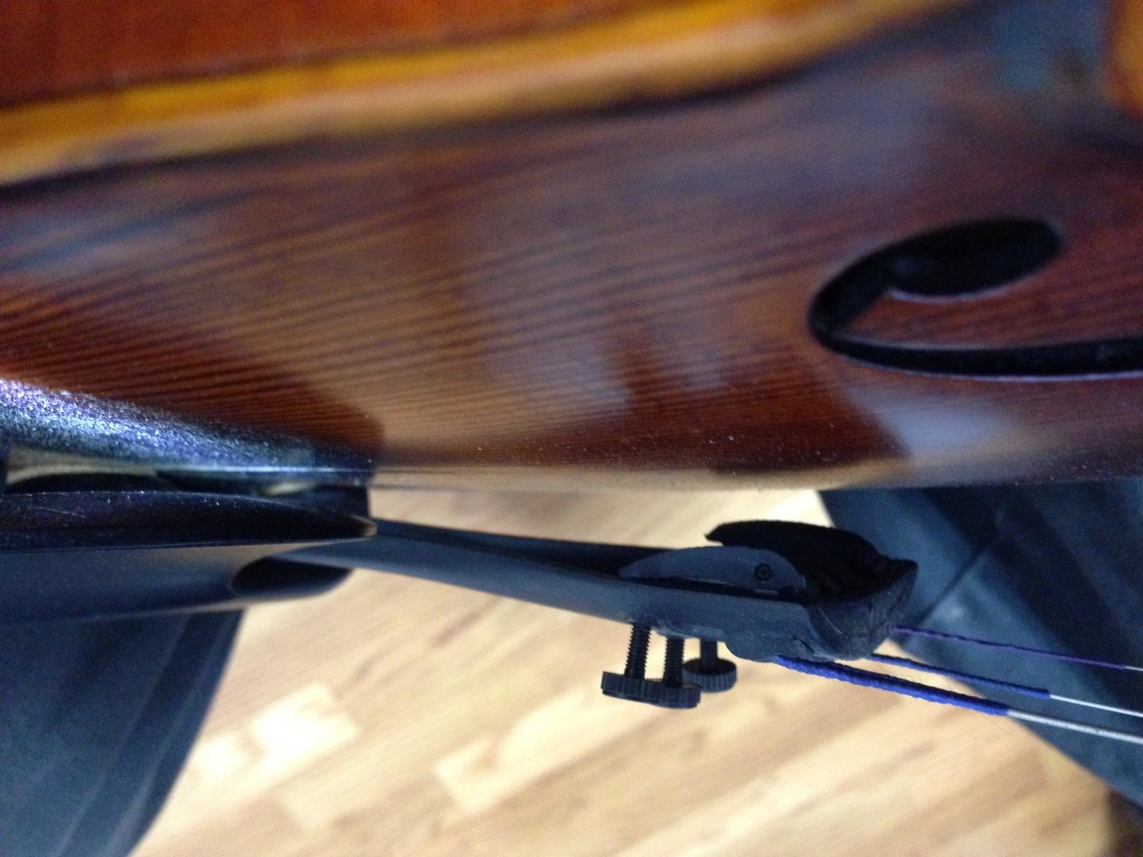 Ricard Bunnel G2 Violin Outfit Clearance 4/4 Size - Carrying Case and Accessories Included - Solid Maple Wood and Ebony Fittings By Kennedy Violins customer photo 1