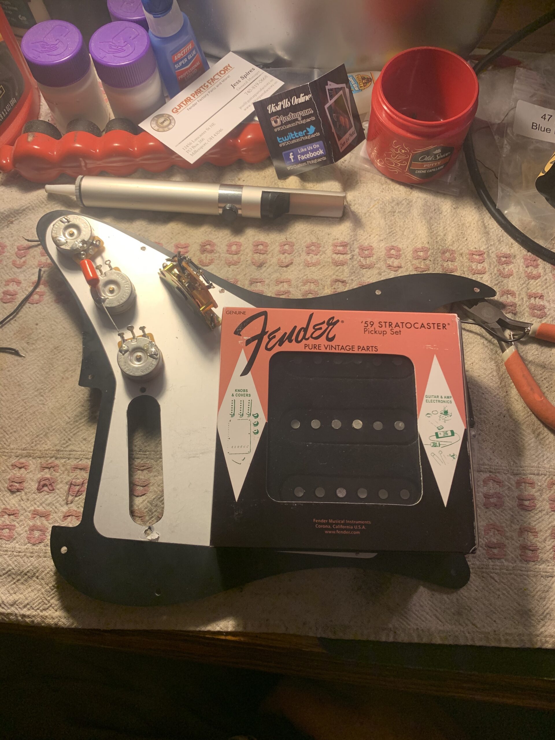 Fender Pure Vintage '59 Strat Pickup Set customer photo 1