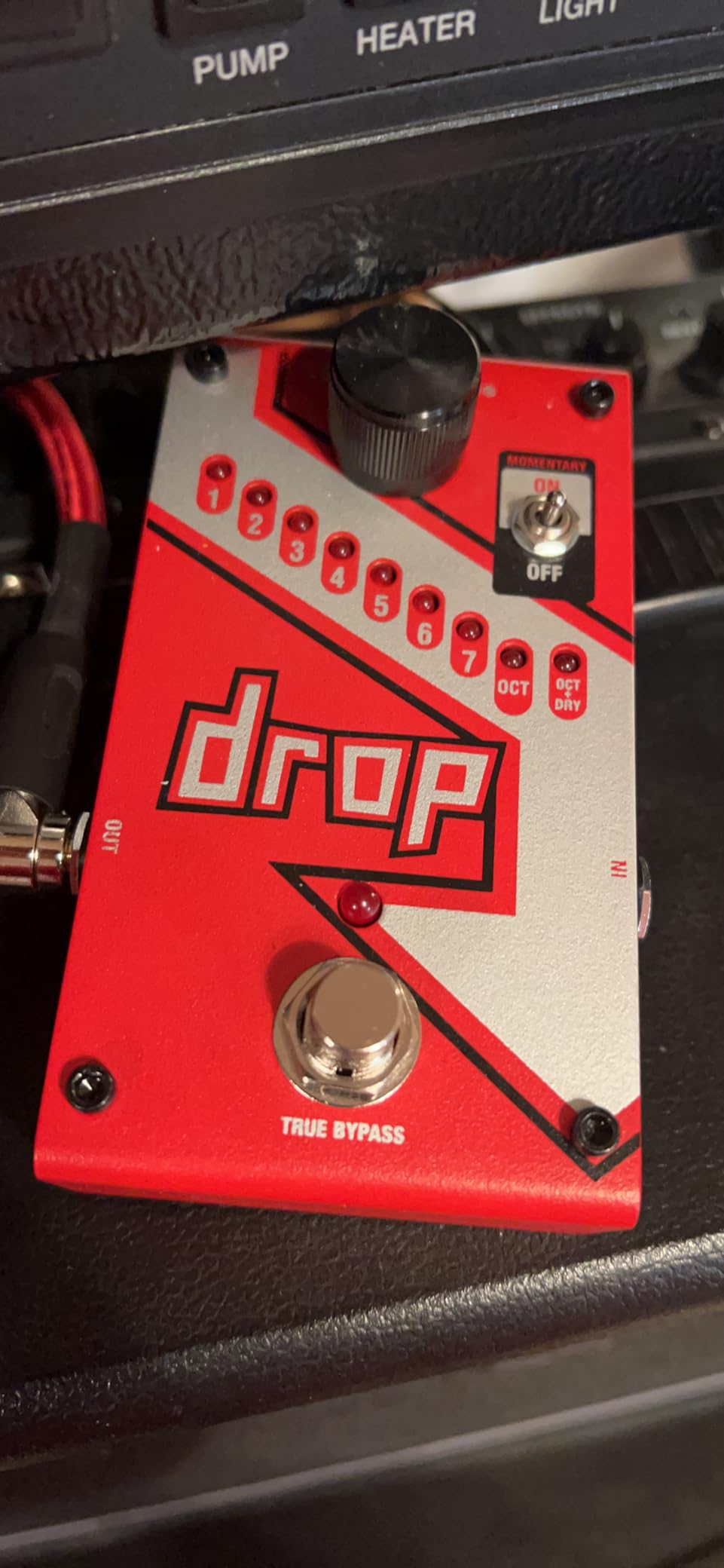 DigiTech DROP Compact Polyphonic Drop Tune Pitch Shift Pedal customer photo 2