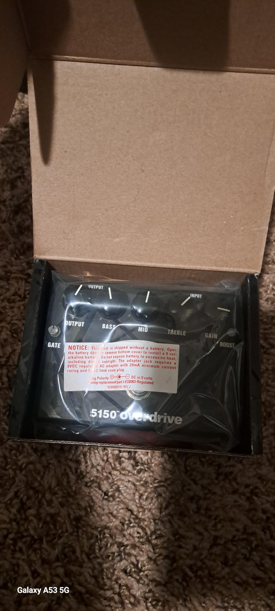 MXR EVH 5150 Overdrive Pedal customer photo 1