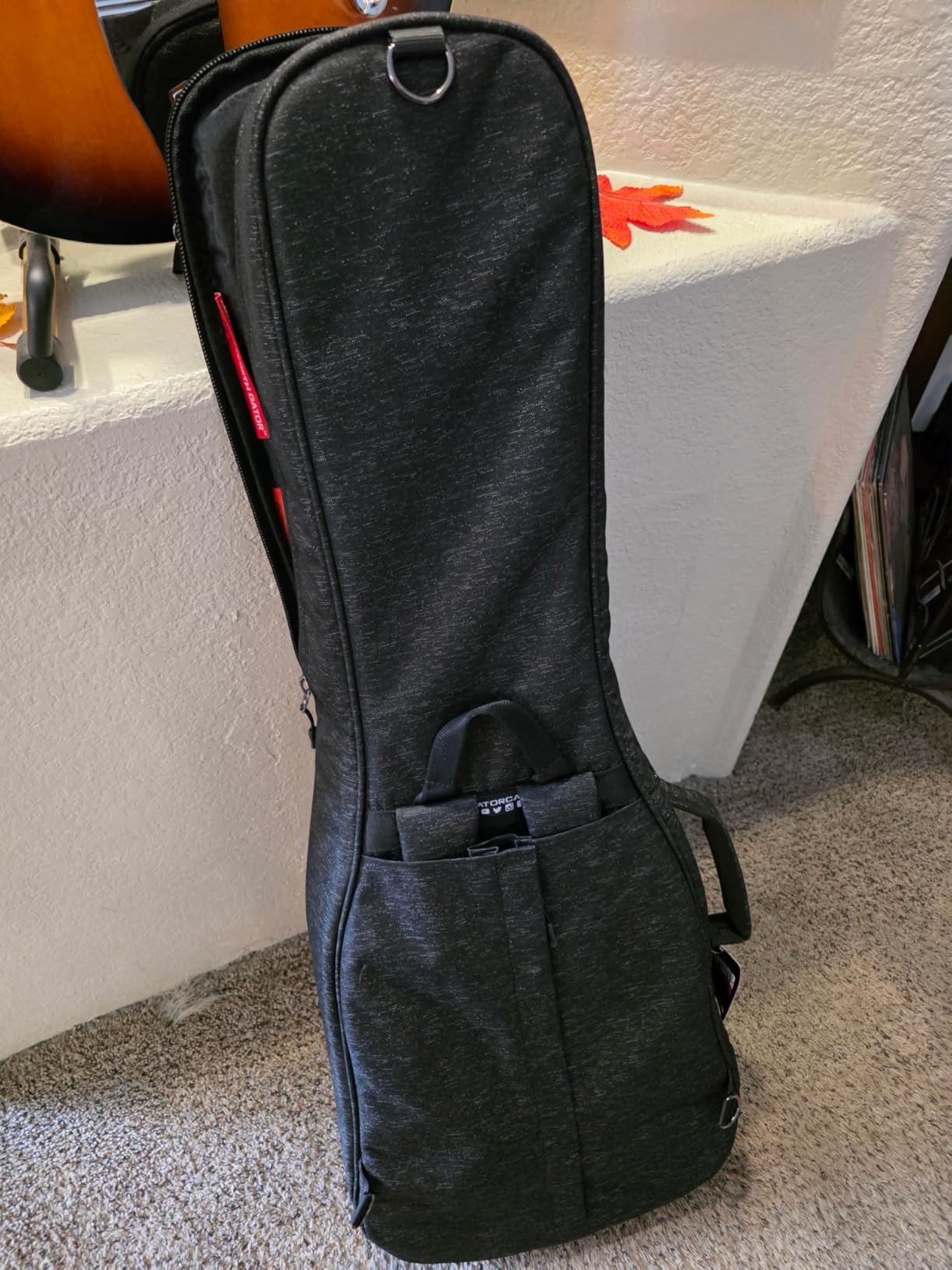 Gator Cases Transit Series Lightweight Electric Guitar Gig Bag with Back Pack Straps and Rubberized Base, Charcoal Black Exterior (GT-ELECTRIC-BLK) customer photo 1
