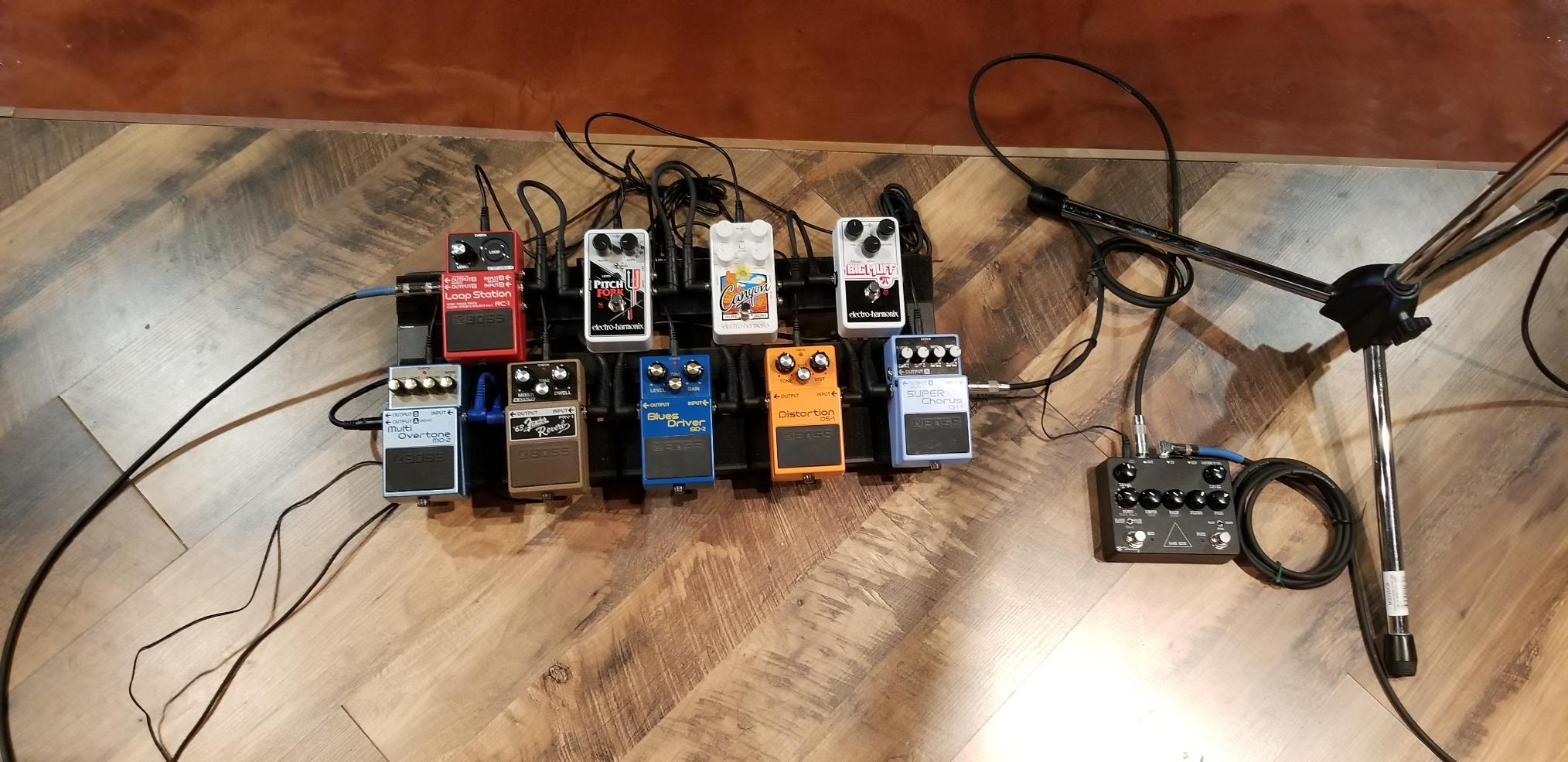 Keeley Dark Side Fuzz Mod Workstation Pedal, Black (KDark) customer photo 2