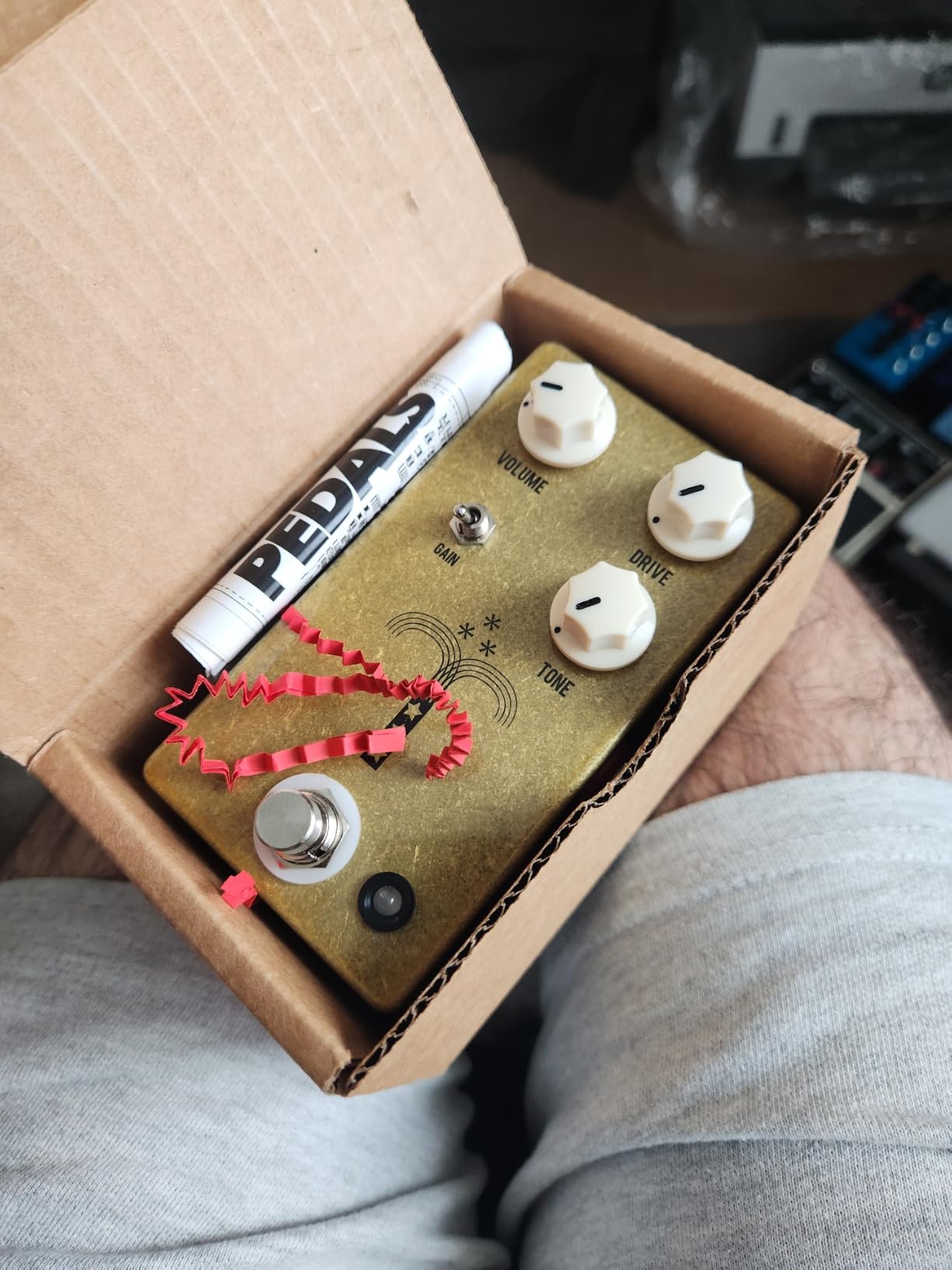 JHS Pedals Morning Glory V4 Overdrive Guitar Effects Pedal customer photo 1