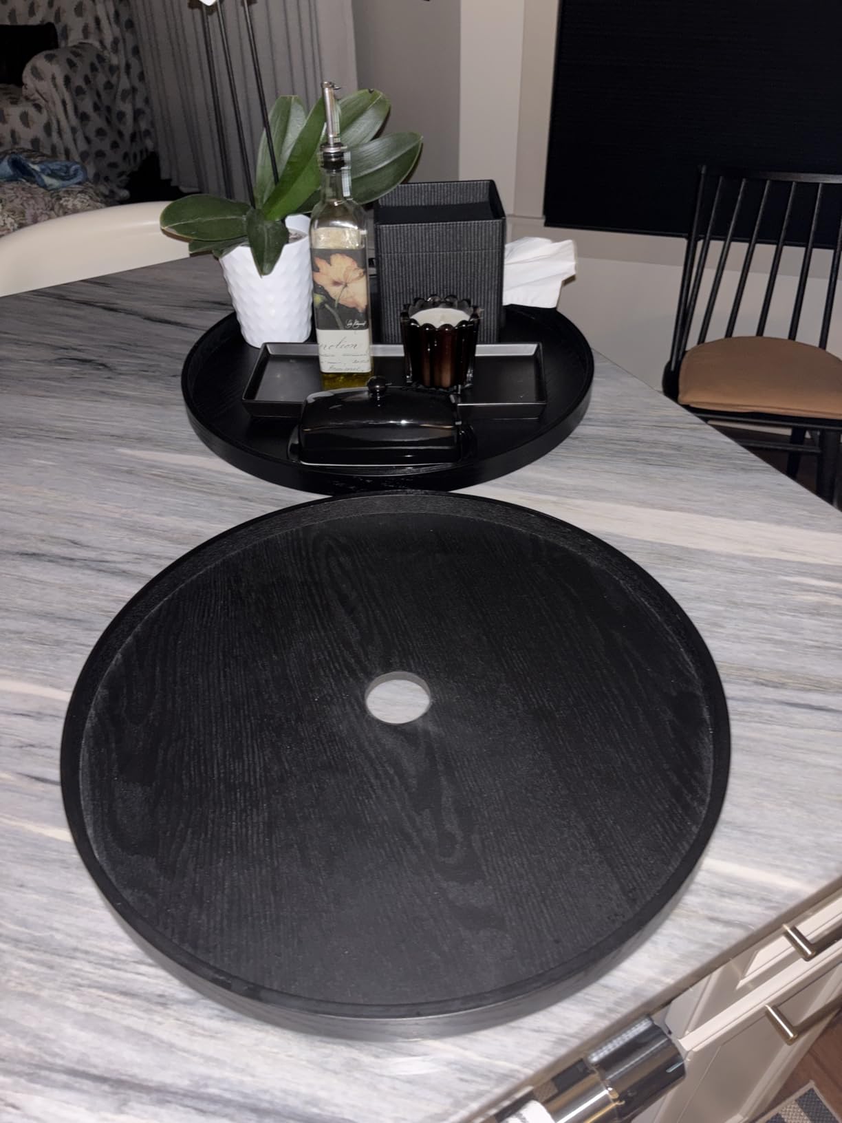 Lazy Susan Hardware, 12 inch, 1,000 lbs. Load Capacity, Pack of 1 Steel Lazy Susan Turntable Ball Bearing, by Woodpeckers customer photo 1