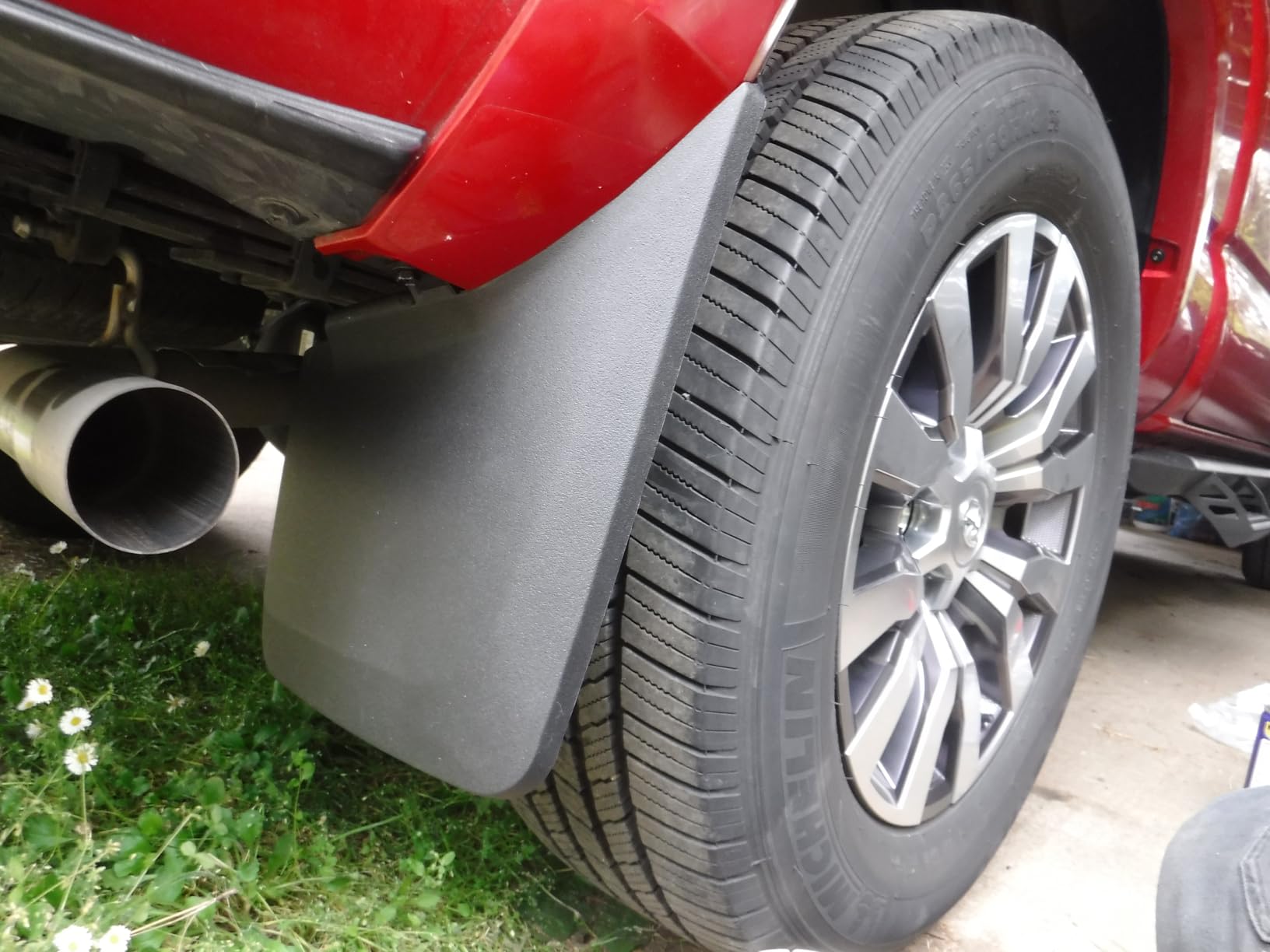 A-Premium Mud Flaps for Toyota Tacoma 2016-2023, No Drilling Required Splash Guards with Hardware Accessories, 4 Pack Front and Rear Mud Guards (Doesn't Fit SR Model) customer photo 1