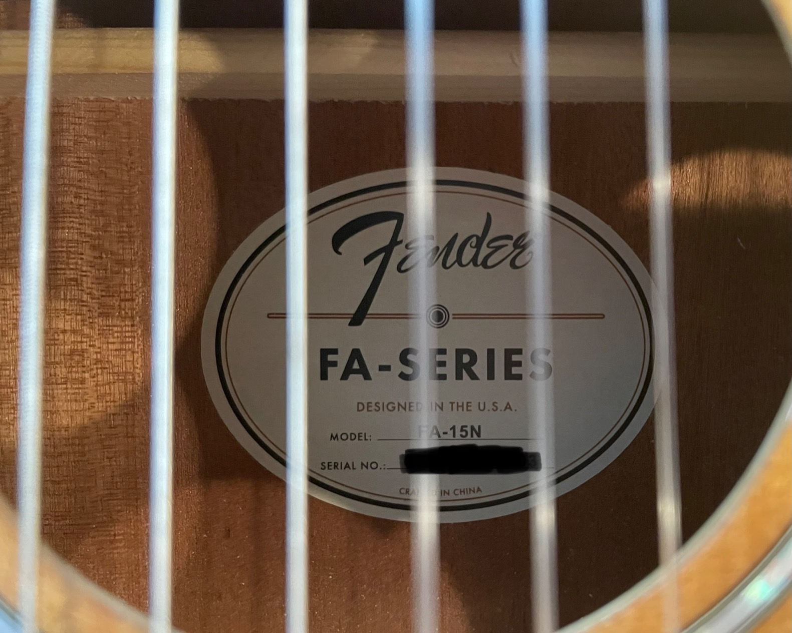Fender FA-15N 3/4 Scale Nylon String Acoustic Guitar, Natural, with Gig Bag customer photo 2