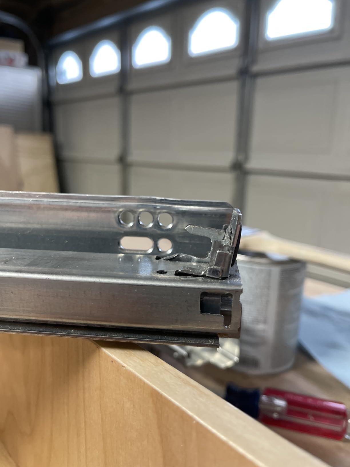BLUM Tandem Plus BLUMOTION Drawer Slides Complete Pair, with Runners 563H, Locking Devices, Rear Mounting Brackets and Screws (for face Frame or Frameless Application) 21 Inch customer photo 1