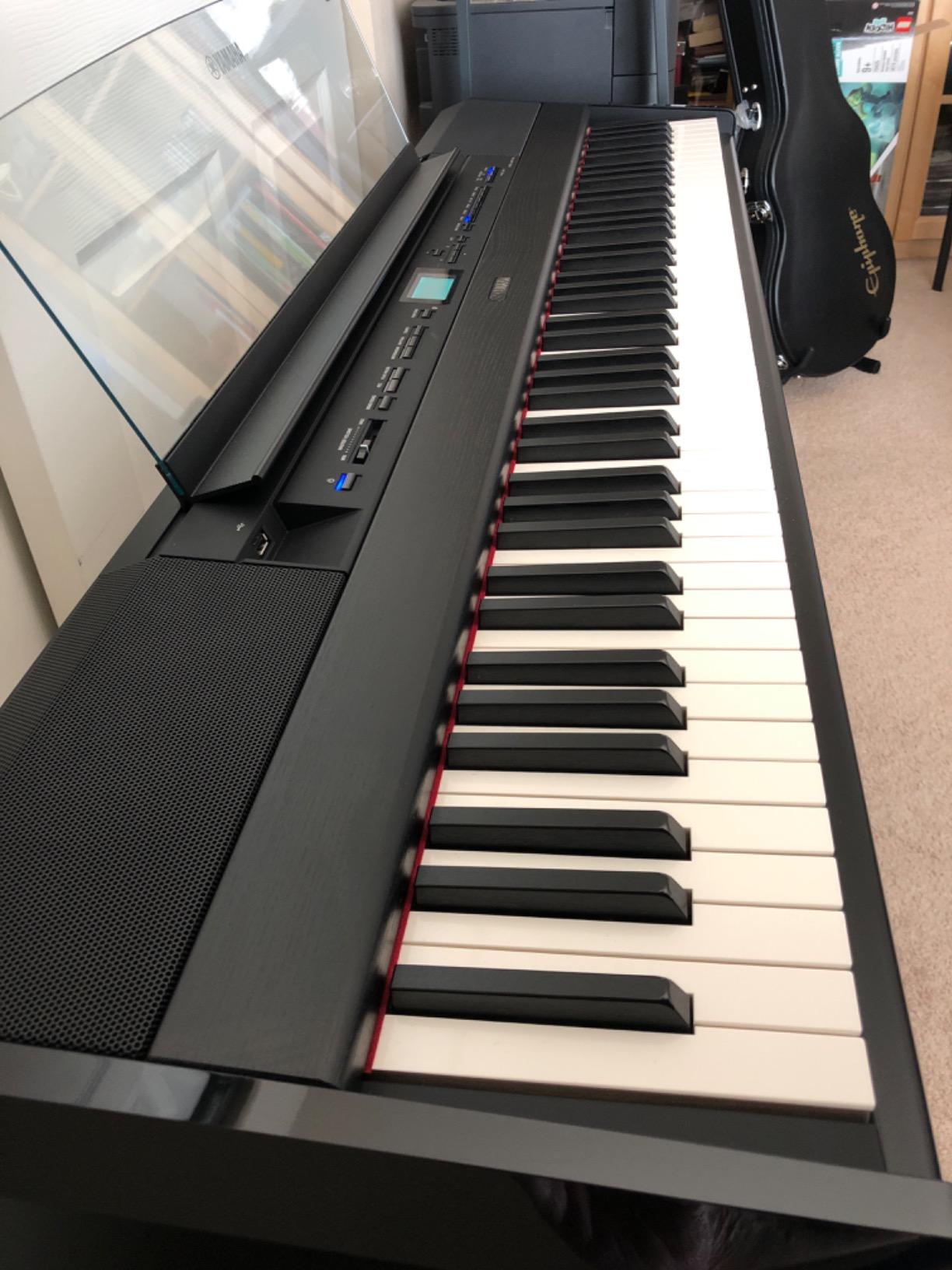 Yamaha P515 88-Key Weighted Action Digital Piano, Black customer photo 1