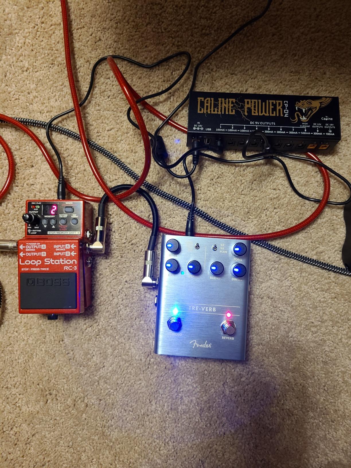 Fender Tre-Verb Digital Reverb/Tremolo Pedal customer photo 1