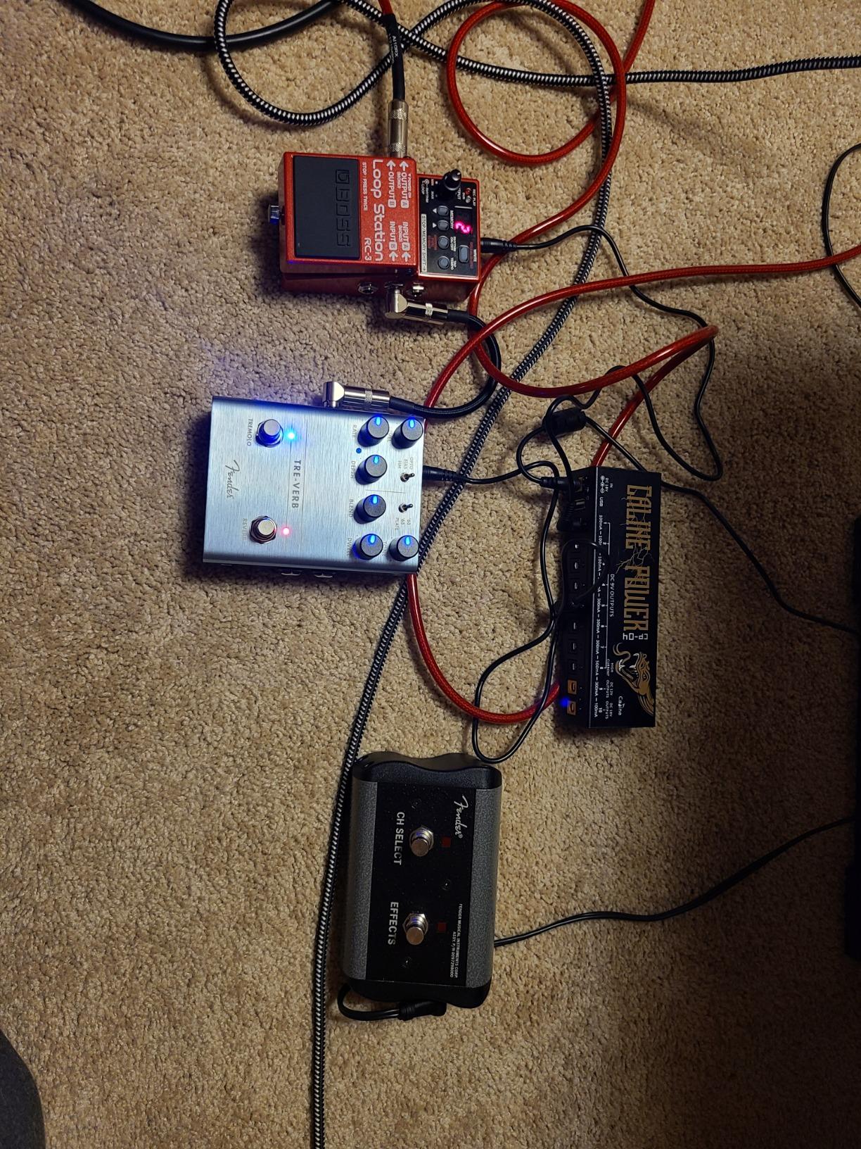 Fender Tre-Verb Digital Reverb/Tremolo Pedal customer photo 2