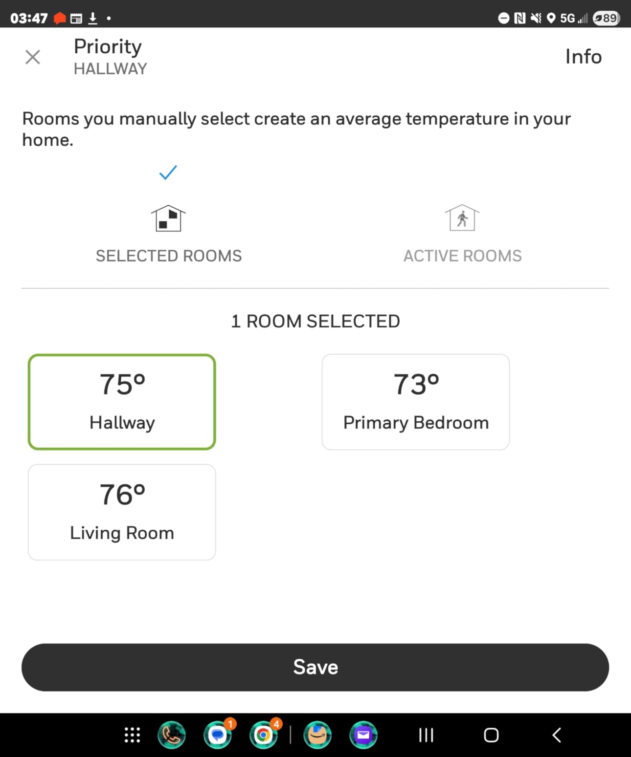 Honeywell Home RCHTSENSOR-2PK, Smart Room Sensor works with T9/T10 WIFI Smart Thermostats customer photo 1