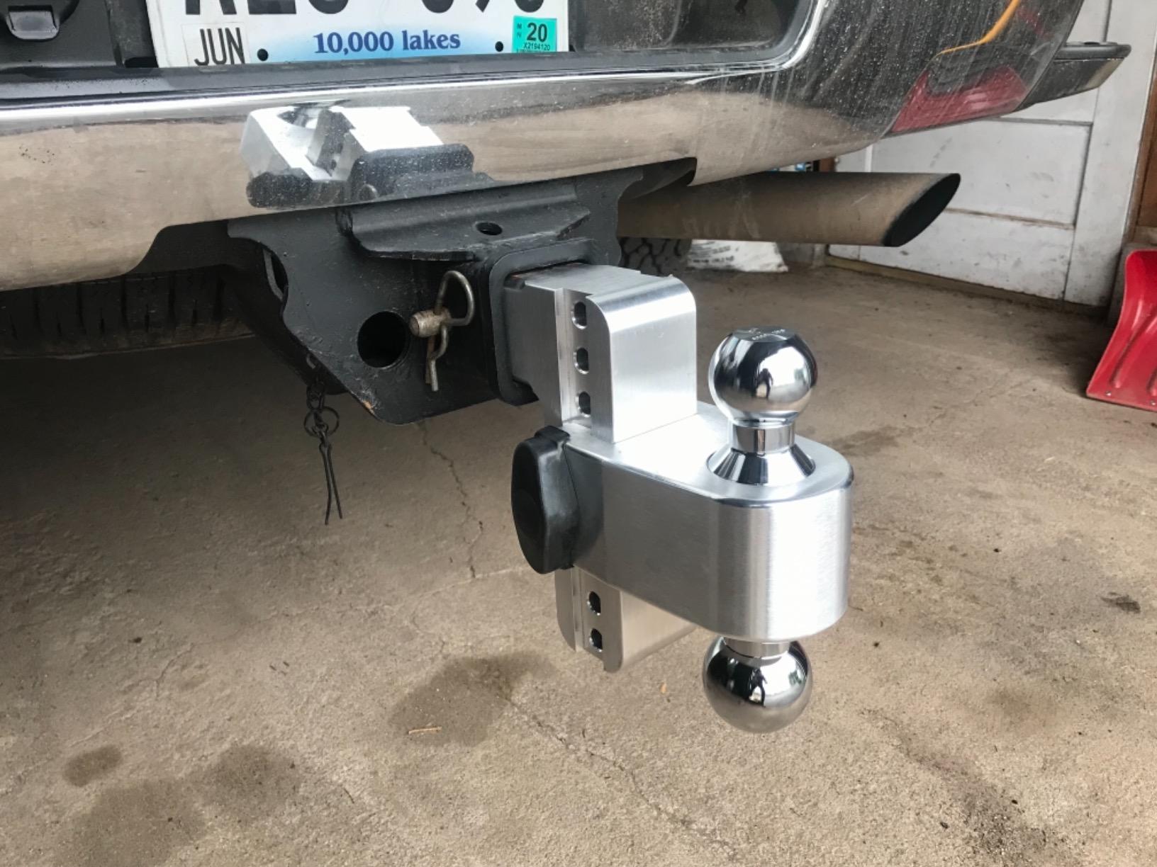 Weigh Safe 180-Degree Trailer Hitch - Adjustable Trailer Hitch for Towing - Compatible with 2.5
