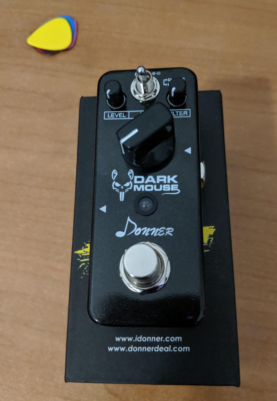 Donner Dark Mouse Distortion Pedal for Electric Guitar customer photo 1