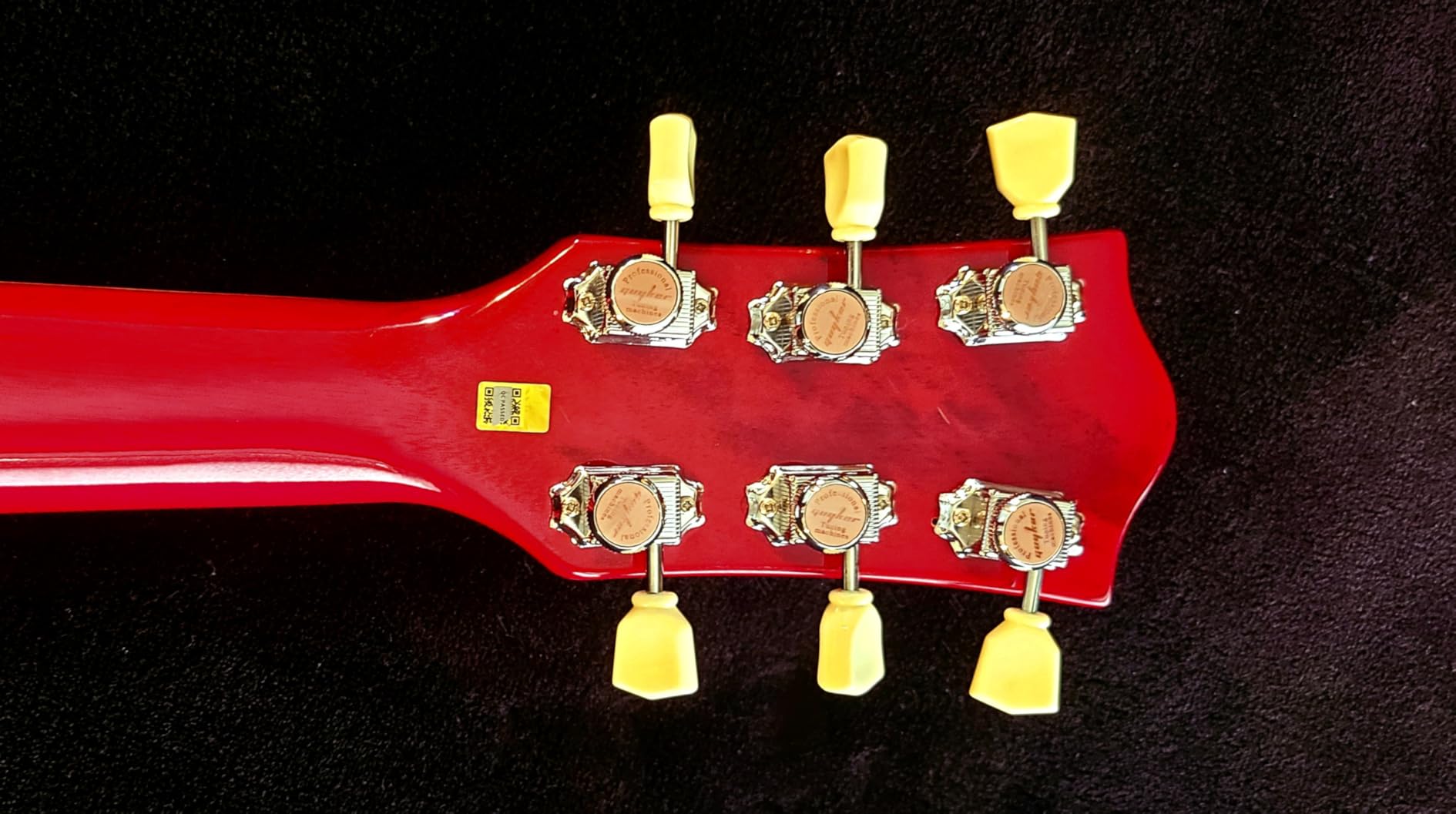 Leo Jaymz SC Series Electric Guitar - Mahogany Body, Dual Humbuckers (Skull) customer photo 2