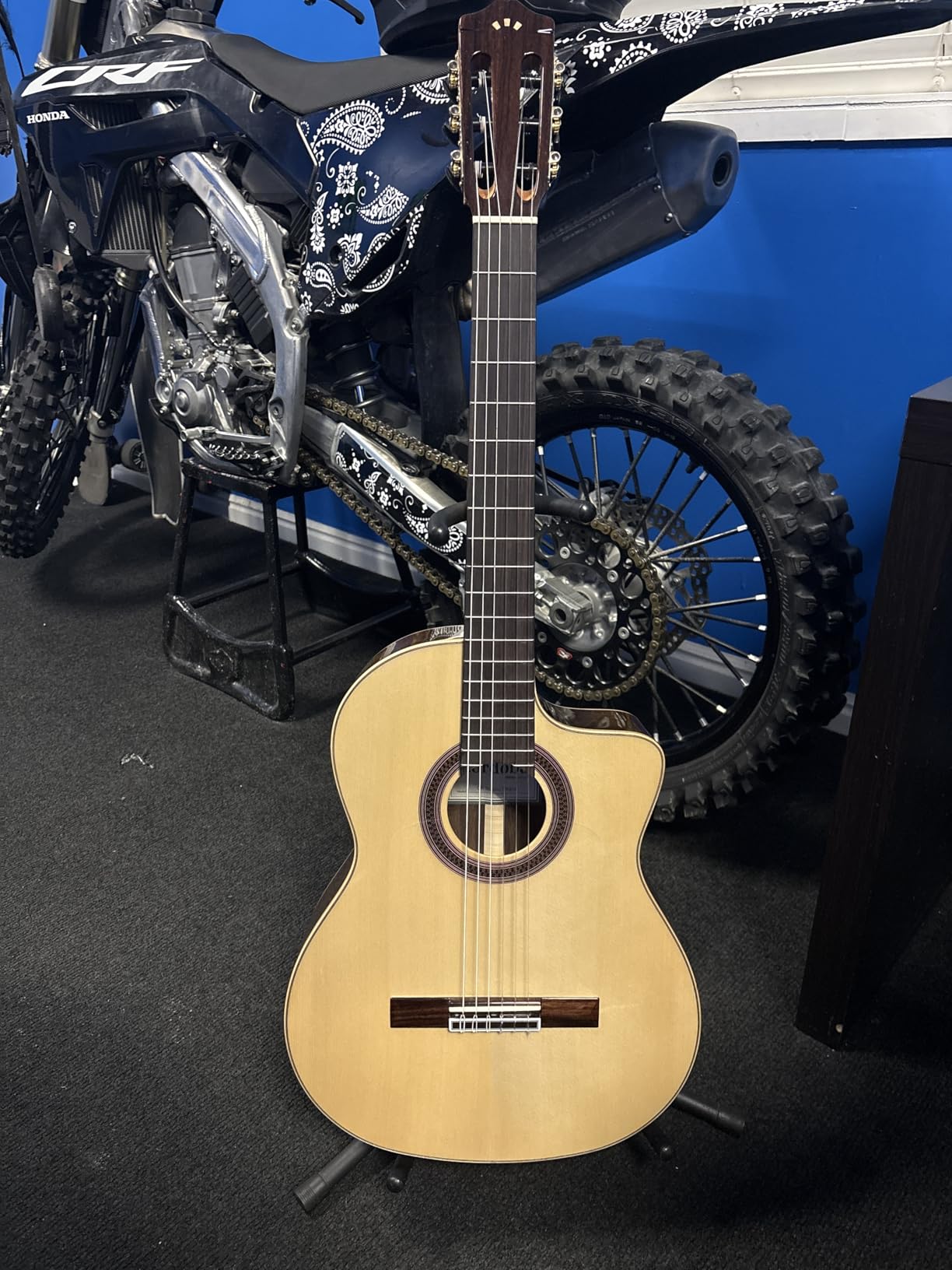 Cordoba GK Studio Negra Nylon String Acoustic Guitar customer photo 1