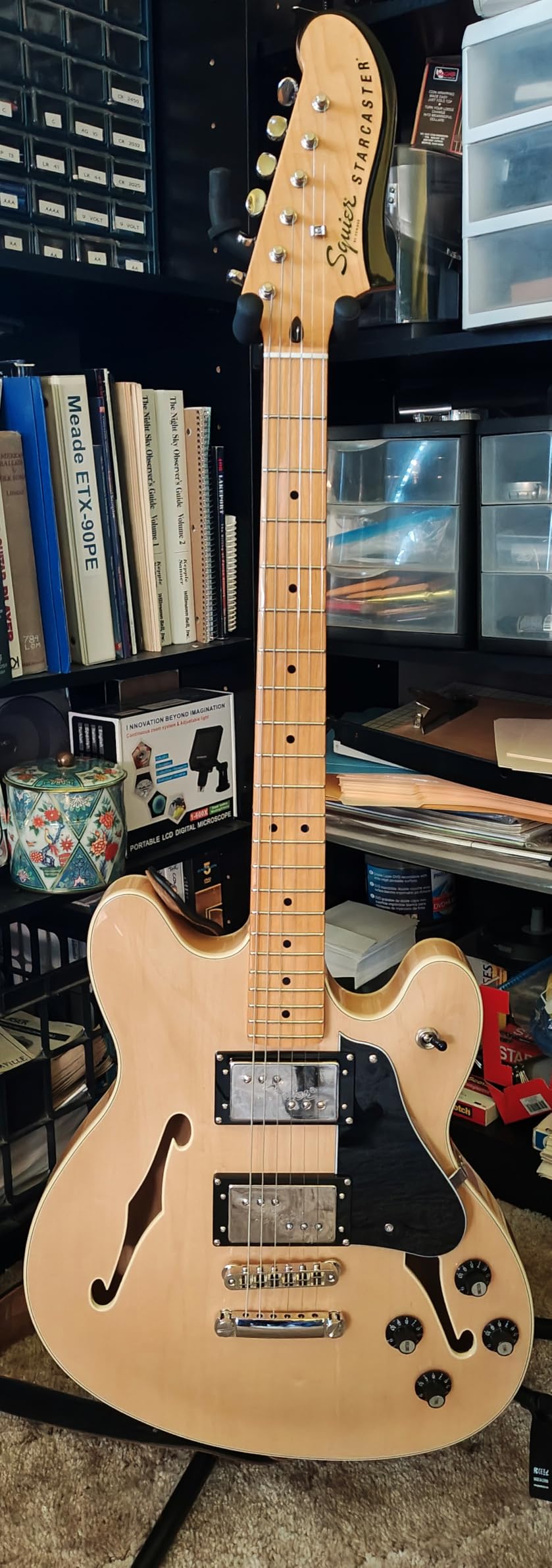Squier Classic Vibe Starcaster Electric Guitar, with 2-Year Warranty, 3-Color Sunburst, Maple Fingerboard customer photo 1